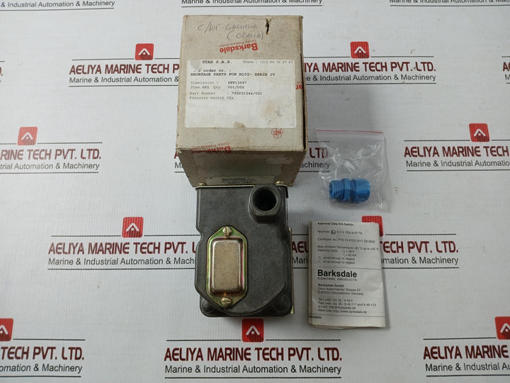 D1T-gh18Ss-exi Barksdale 793231344 Pressure Switch Eex