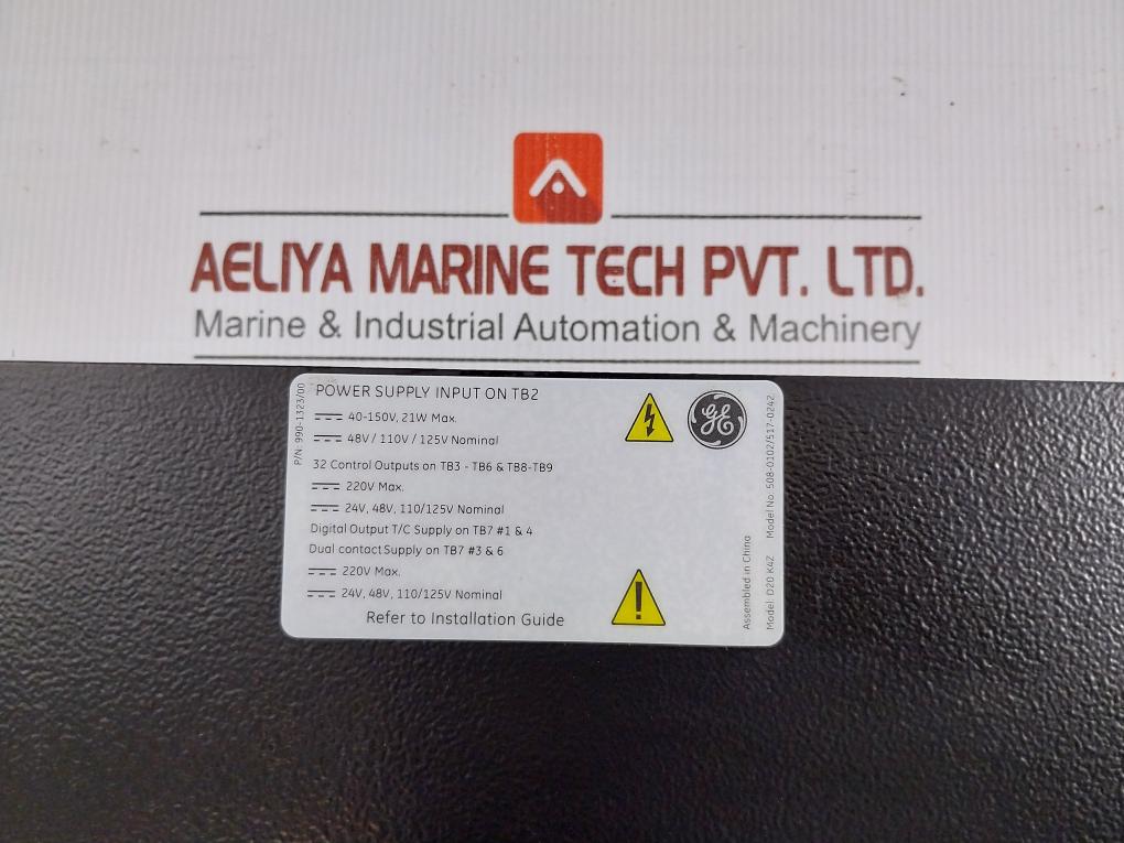 Westerm D20 K4Z Mounted Output Module Ge