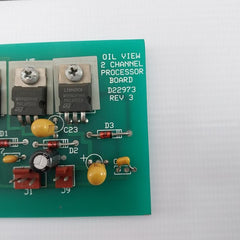 D22973 2-channel Processor Board Rev 3 Circuit Module B5100-1 B5100U16