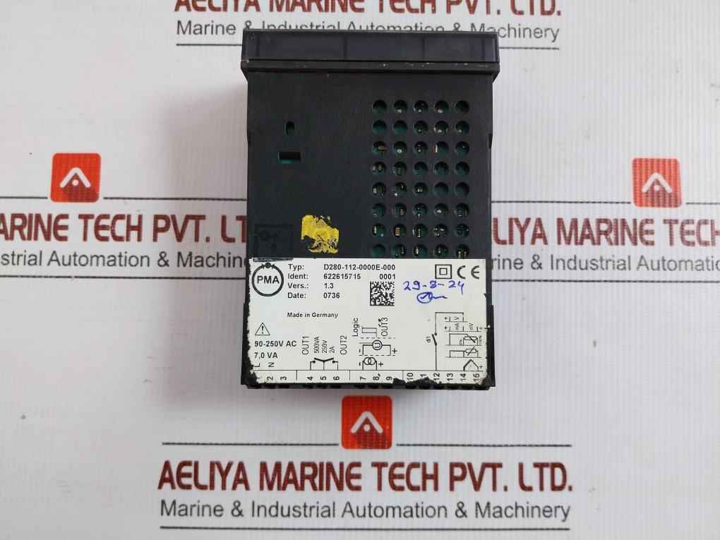 D280-112-0000E-000 Temperature Indicator Panel Pma