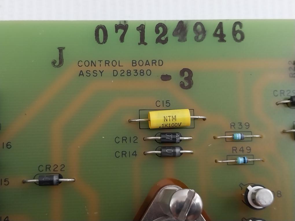 D28380-3 Main Control Pcb Board Baylor Rev-2
