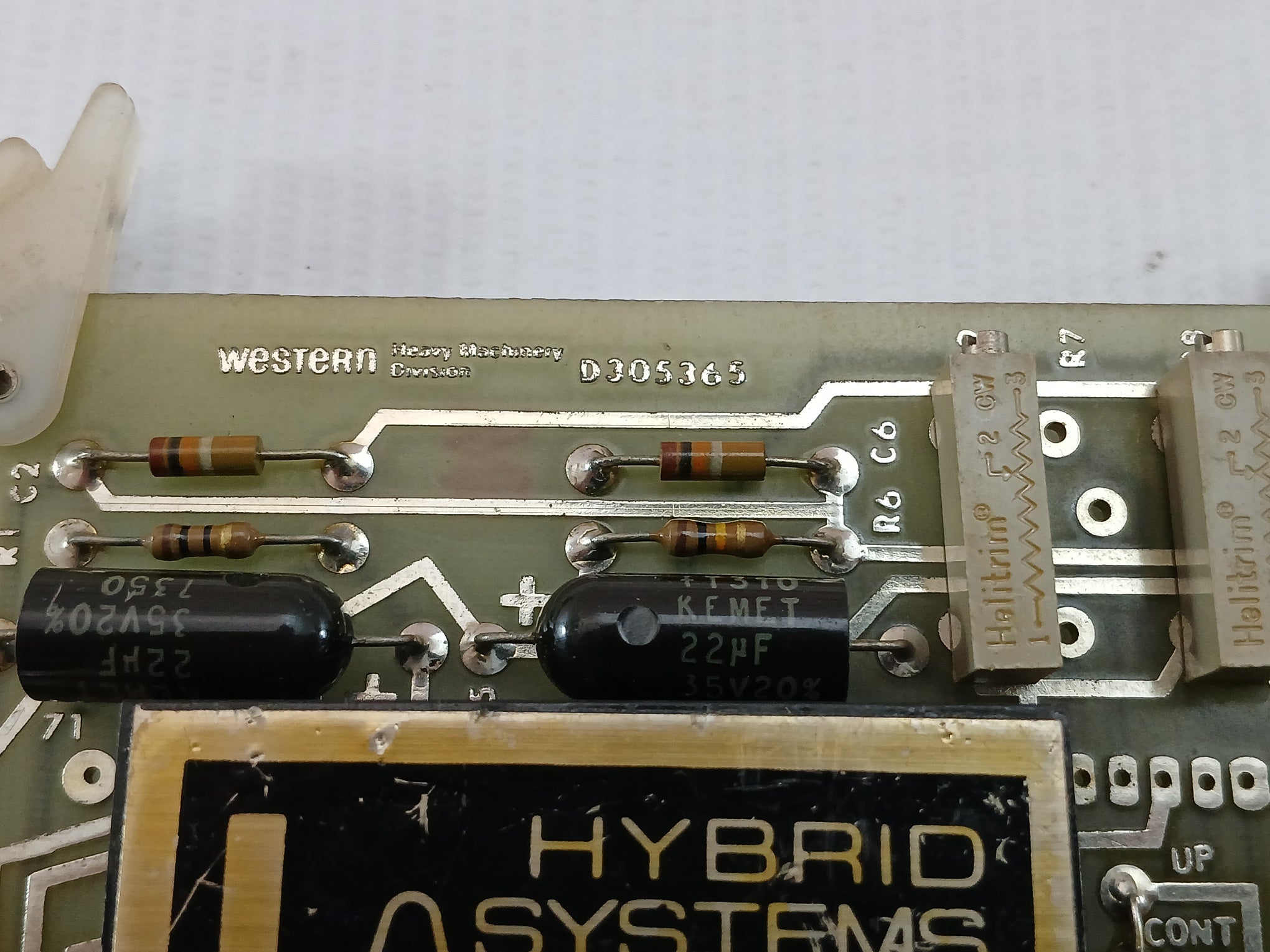 D305365 Digital To Analog Converter Pcb Module Western