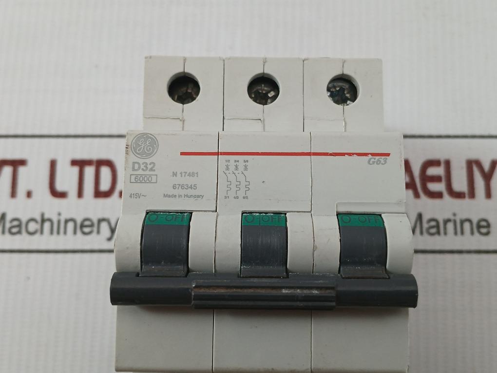 D32 Circuit Breaker 415V General Electric