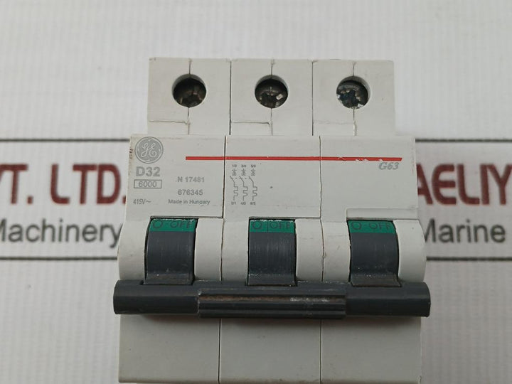 D32 Circuit Breaker 415V General Electric