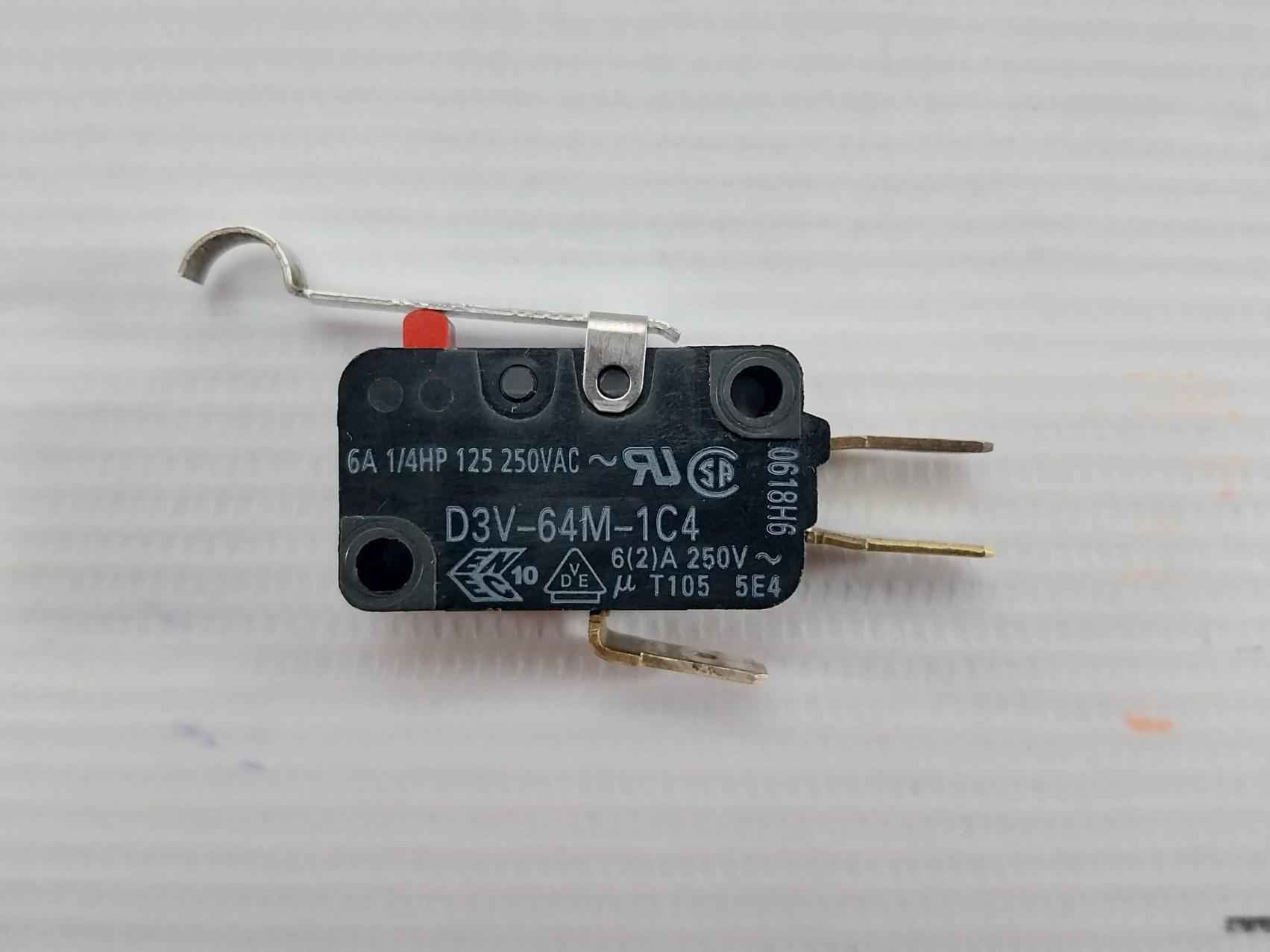 D3V-64M-1C4 Miniature Snap-action Switch Omron