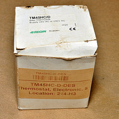 Regin Tm45Hc/D Step Thermostat 24V Ac Or 230V Ac