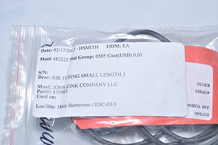 John Zink 47P993 Air Tubing