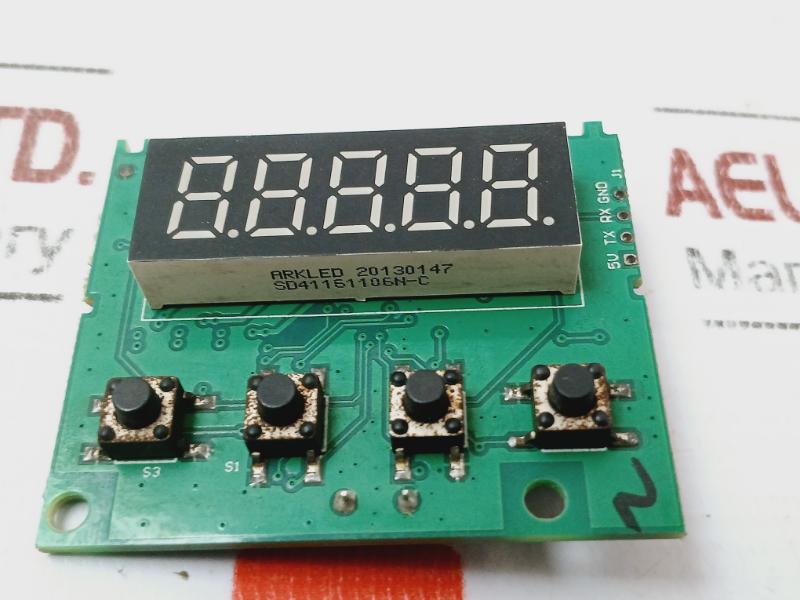 Da Yang Ds5E-20P7Pta-led-1803 Counter Module For Display Light Circuit Board