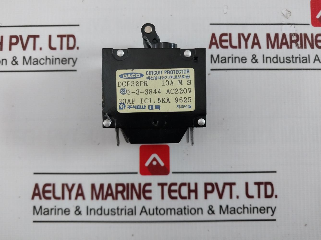 Daco Dcp32Pr Circuit Protector 10A Ac 220V 1.5 Ka