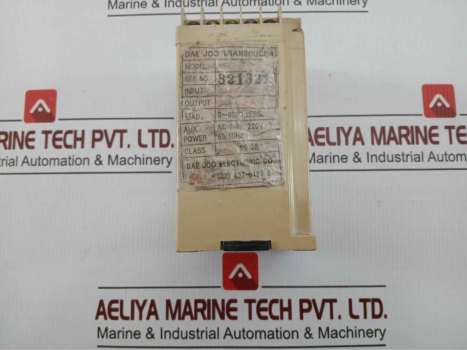 Transducer Ac 110/220V 50/60Hz Dae Joo Dt-1V-a1A