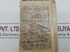 Transducer Ac 110/220V 50/60Hz Dae Joo Dt-1V-a1A
