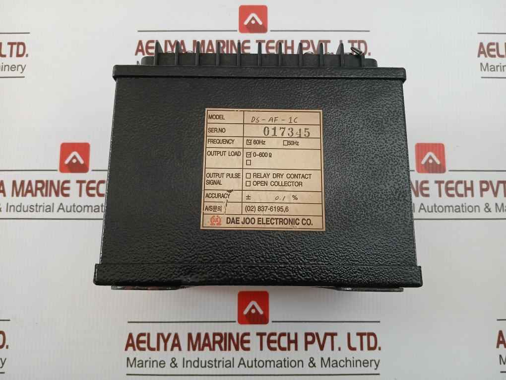 Dae Joo Frequency Transducer 4-20Ma 55/65Hz Ac 30-300V, Ds-af-1C