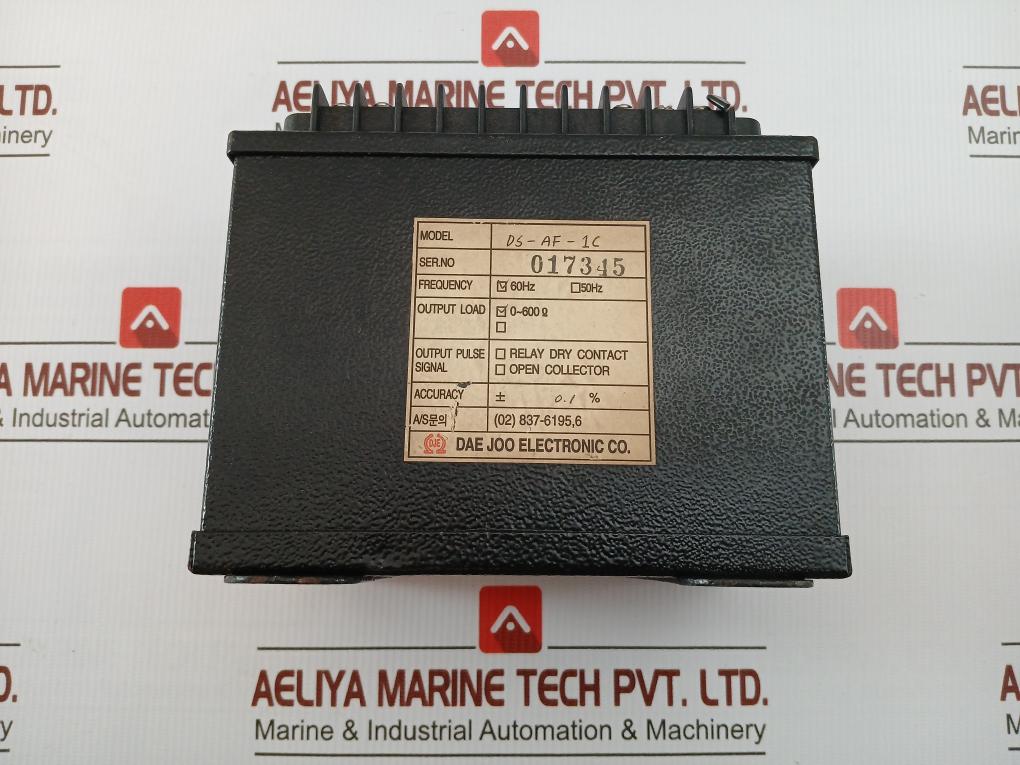 Dae Joo Frequency Transducer 4-20Ma 55/65Hz Ac 30-300V, Ds-af-1C