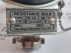Dae Yang Ttr-ln Resistance Bulb Class B Pt 100?