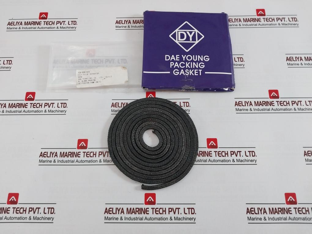Dae Young Gland Packing Universal Carbonized Fiber 10V-000-023 6.4M/M Size: 1/4