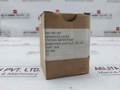 Daehan Burg-30 Mechanical Seal Set For G/E Ht C.F.W Pump Ysoe-re-16016