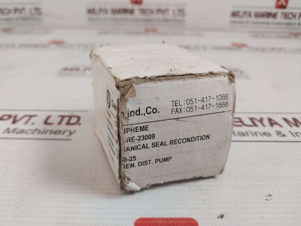 Daehan Mechanical Seal Recondition Set Supe-re-23009