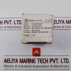 Daehan Mg2-30/G050 Mechanical Seal Set For Sewage Vacuum Pump Ysoe-re-22006