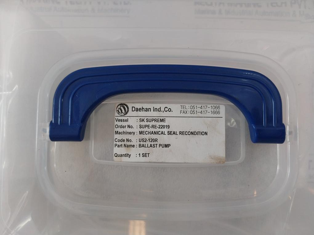 Daehan Supe-re-22019 Mechanical Seal Part Set Us2-120R