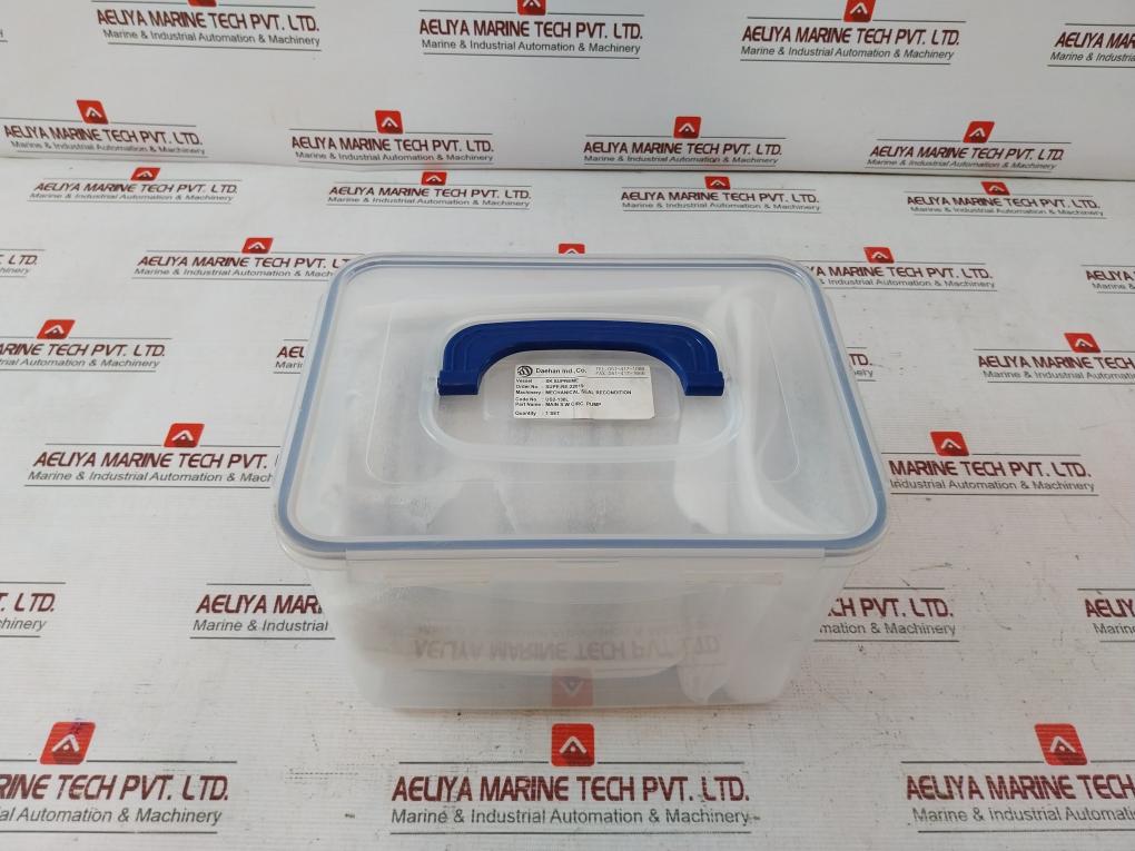 Daehan Supe-re-22019 Mechanical Seal Set F/ Aux Desuperheater Feed Water Pump