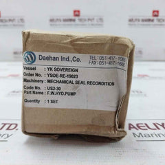 Daehan Us2-30 Mechanical Seal Recondition Set For F.W.Hyd. Pump Ysoe-re-19023