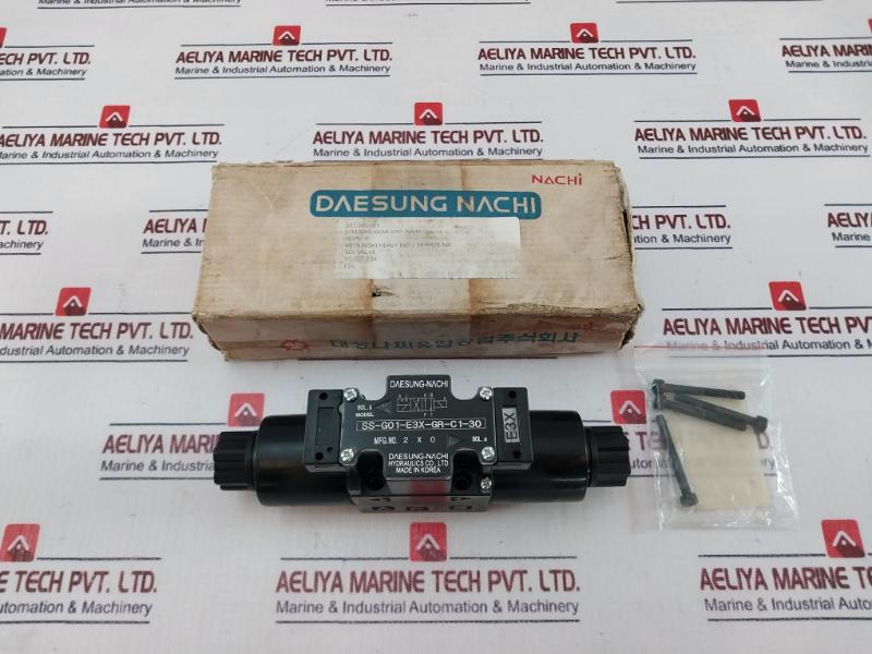 Daesung-nachi Ss-g01-e3X-gr-c1-30 Solenoid Hydraulic Directional Valve Ac100V