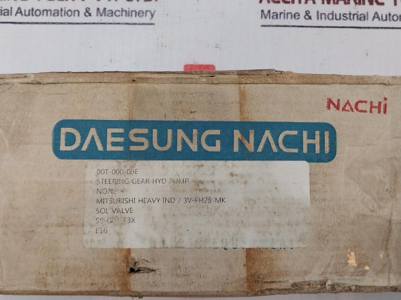 Daesung-nachi Ss-g01-e3X-gr-c1-30 Solenoid Hydraulic Directional Valve Ac100V