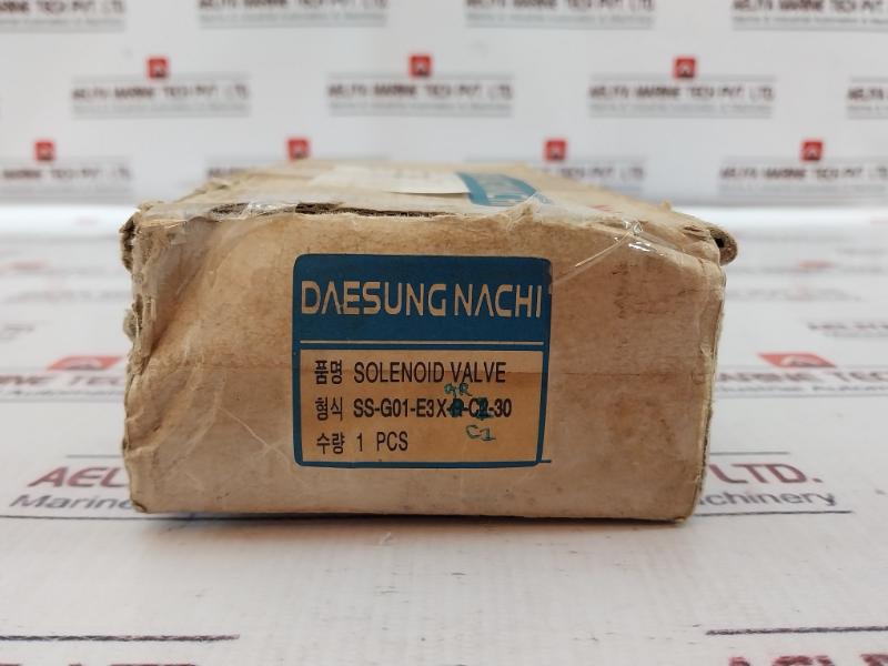 Daesung-nachi Ss-g01-e3X-gr-c1-30 Solenoid Hydraulic Directional Valve Ac100V