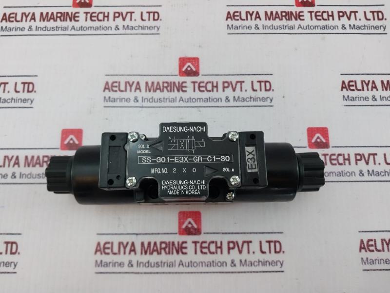 Daesung-nachi Ss-g01-e3X-gr-c1-30 Solenoid Hydraulic Directional Valve Ac100V
