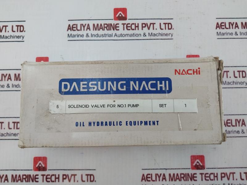Daesung-nachi Ss-g01-e3X-r-c1-30 Solenoid Valve Set For Oil Hydraulic Equipment