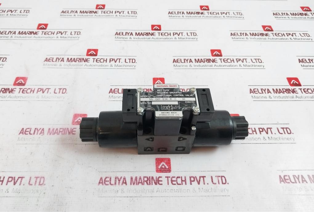 Daesung-nachi Ss-g01-e3X-r-c2-30 Solenoid Hydraulic Directional Control Valve