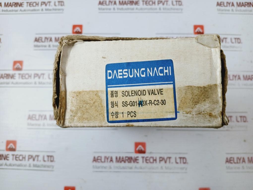 Daesung-nachi Ss-g01-h3X-r-c2-30 Solenoid Hydraulic Directional Control Valve