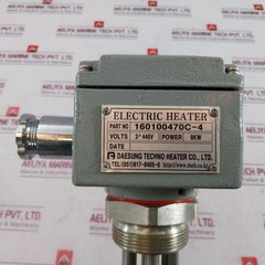Daesung Techno 160100470c-4 Electric Heater 9kw 440v 3-phase 70°c Setting Point