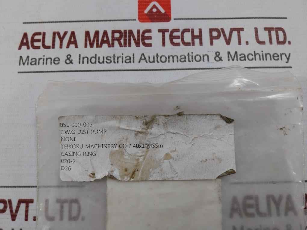 Daewon 020-2 Beechcraft Aircraft Bushing Casing Ring Yso-19-p-168 05L-000-005