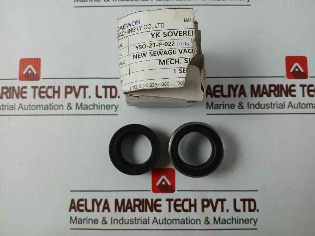 Daewon 12 Mechanical Seal For Sewage Vacuum Pump Set 2Gy-000-5Gt