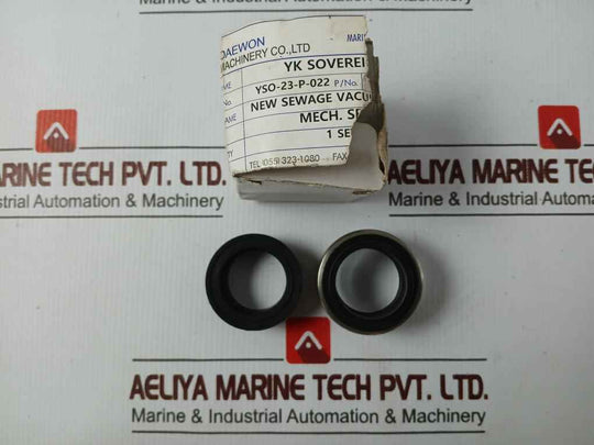 Daewon 12 Mechanical Seal For Sewage Vacuum Pump Set 2Gy-000-5Gt