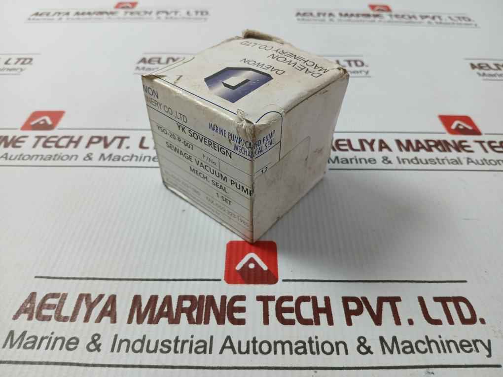 Daewon 12 Sewage Vacuum Pump Set Yso-20-p-007 2Gy-000-004