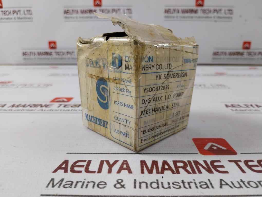 Daewon 182-064 Mechanical Shaft Seal Set For G/E Pre-lubricating Oil Pump