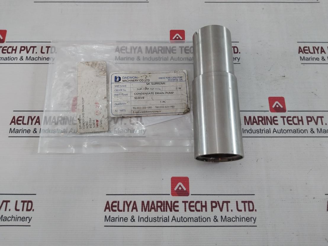 Daewon 22A Mechanical Seal Sleeve For Marine Condensate Drain Pump Evz70M
