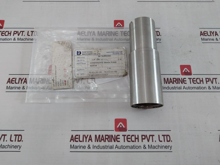 Daewon 22A Mechanical Seal Sleeve For Marine Condensate Drain Pump Evz70M