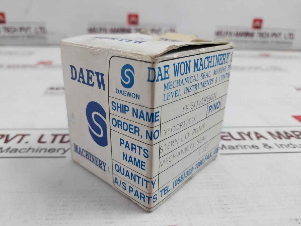 Daewon 520 Mechanical Seal Set Ysoor12016 17Q-000-004