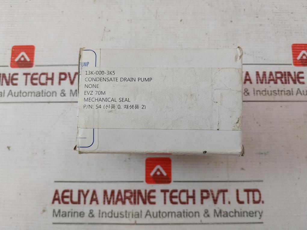 Daewon 54 Mechanical Seal Part Set 13K-000-3K5 Sup-15-p-161