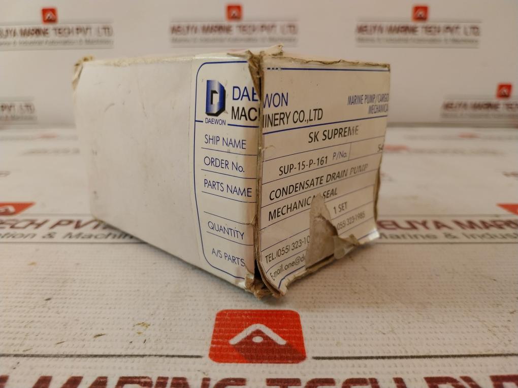 Daewon 54 Mechanical Seal Part Set 13K-000-3K5 Sup-15-p-161