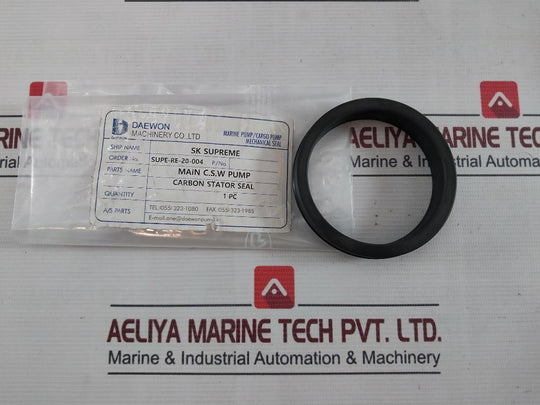Daewon Carbon Stator Mechanical Seal For Main C.S.W Pump
