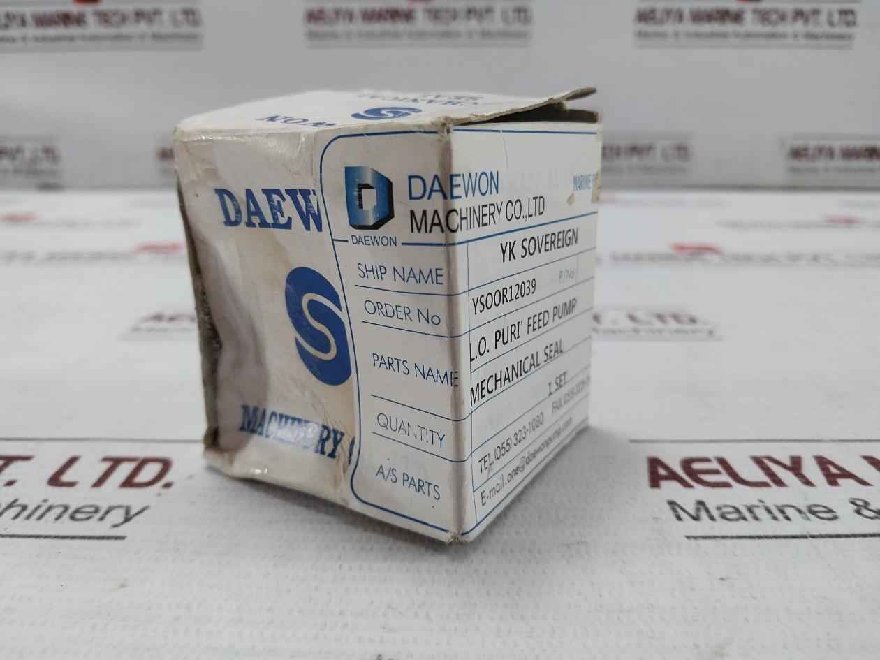 Daewon Mechanical Seal Set