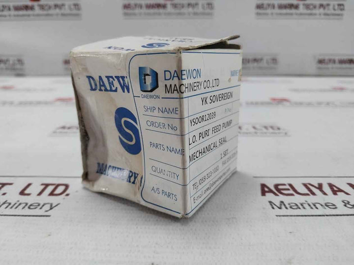 Daewon Mechanical Seal Set