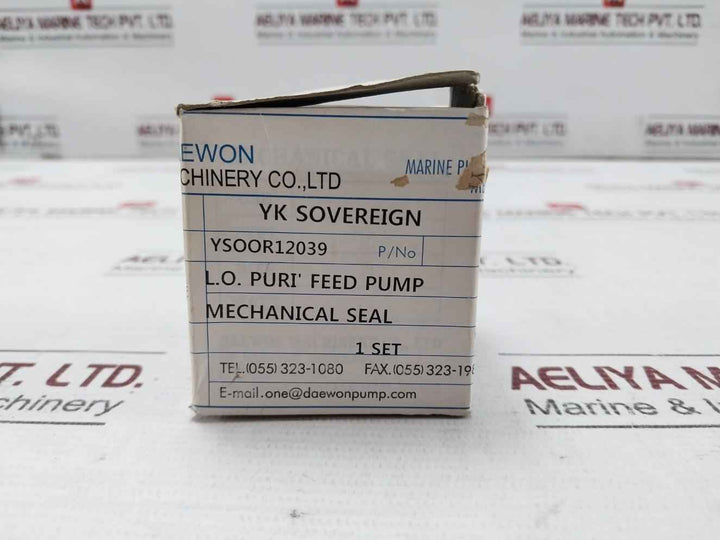 Daewon Mechanical Seal Set