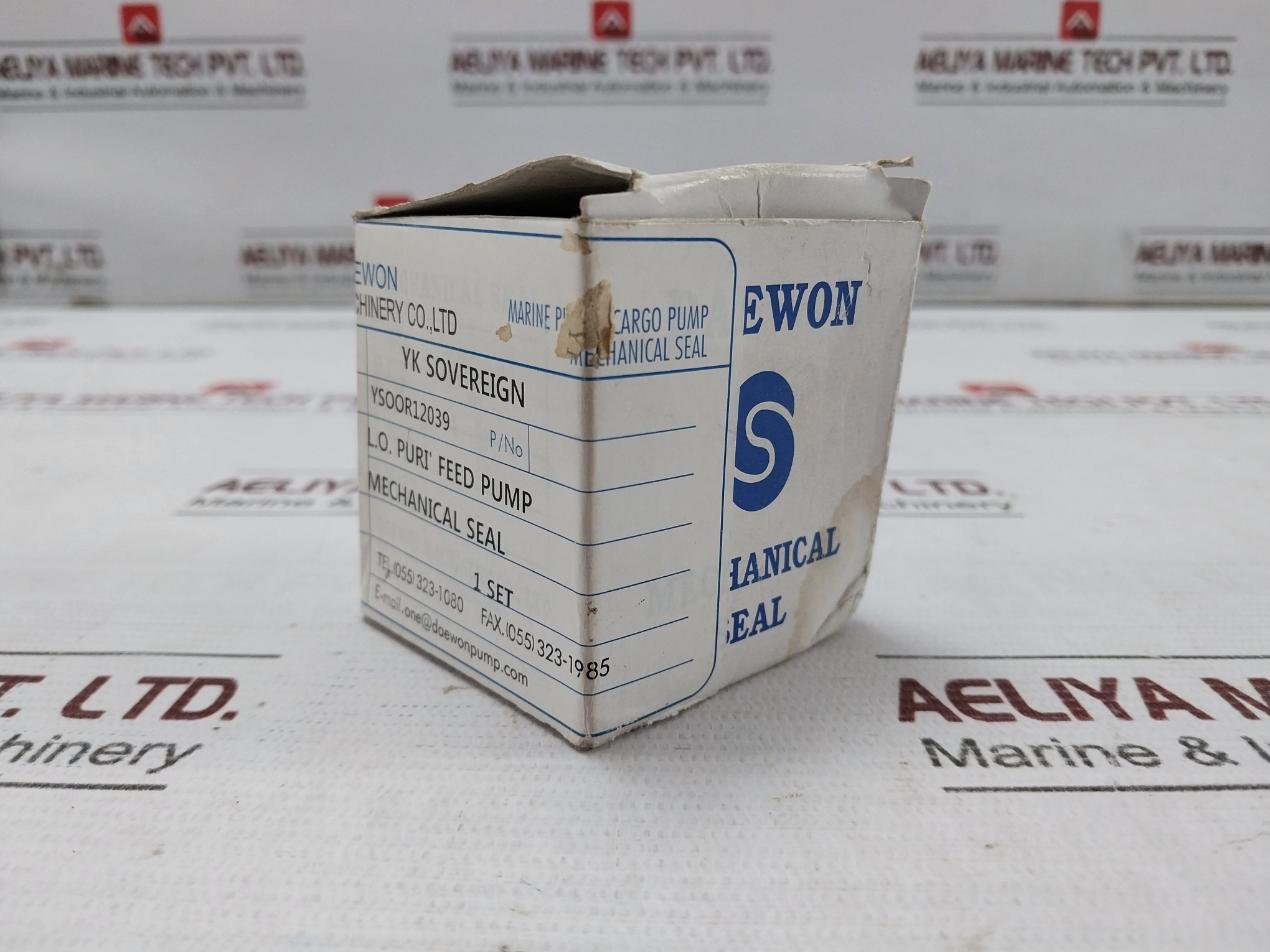 Daewon Mechanical Seal Set New