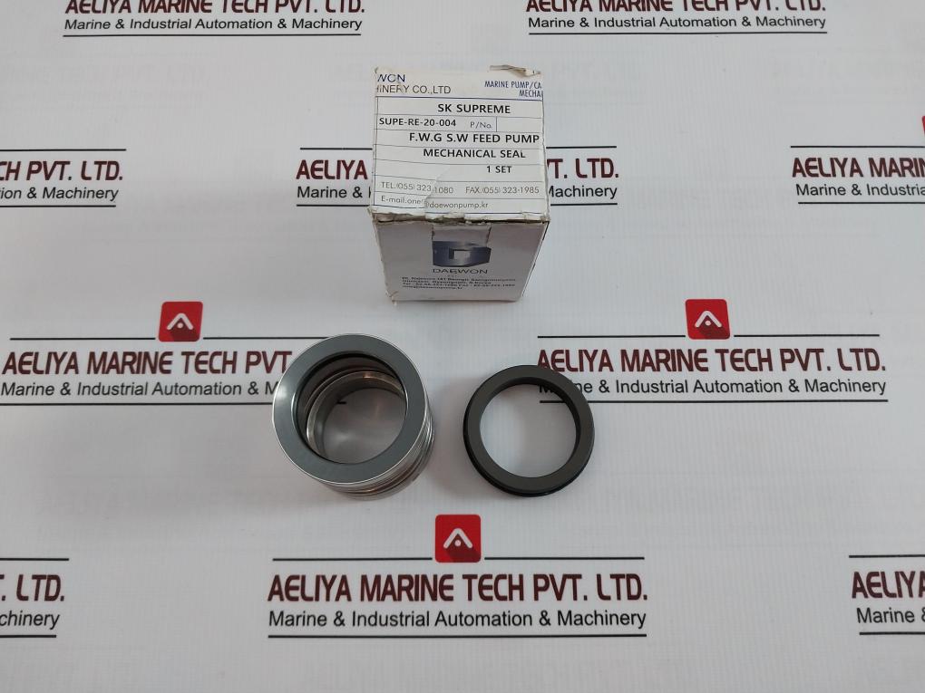 Daewon Mechanical Seal Set For F.W.G S.W Feed Pump Supe-re-20-004
