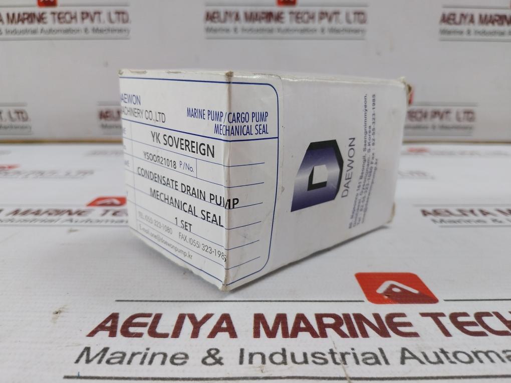 Daewon Ysoor21018 Condensate Drain Pump Mechanical Seal Set